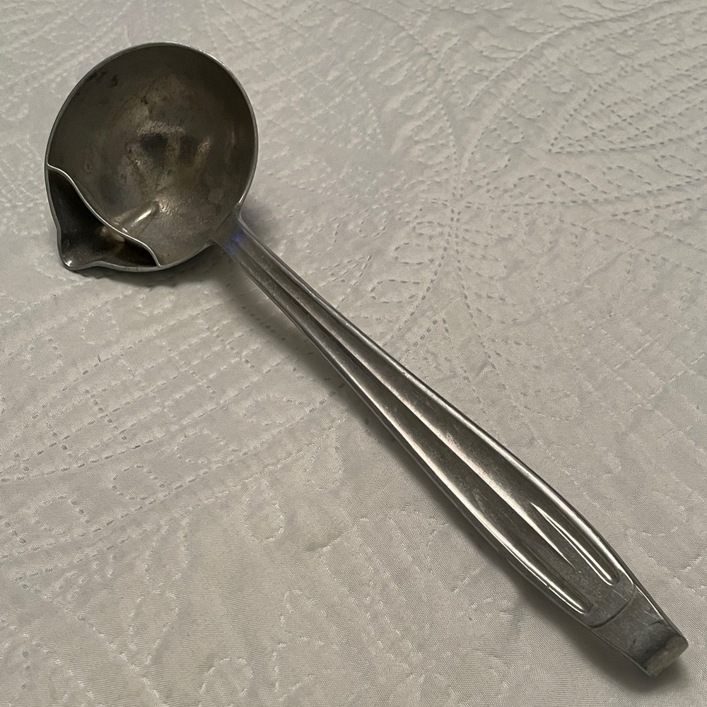 Vintage WESTMARK FETT-WEG Aluminum FAT OFF Ladle Serving Spoon Ladle